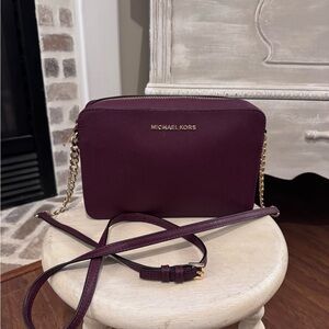 Michael Kors Deep Purple Crossbody Bag